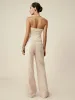 Amoretu Cotton & Linen Jacquard Tube Top Vest sold by Amoretu