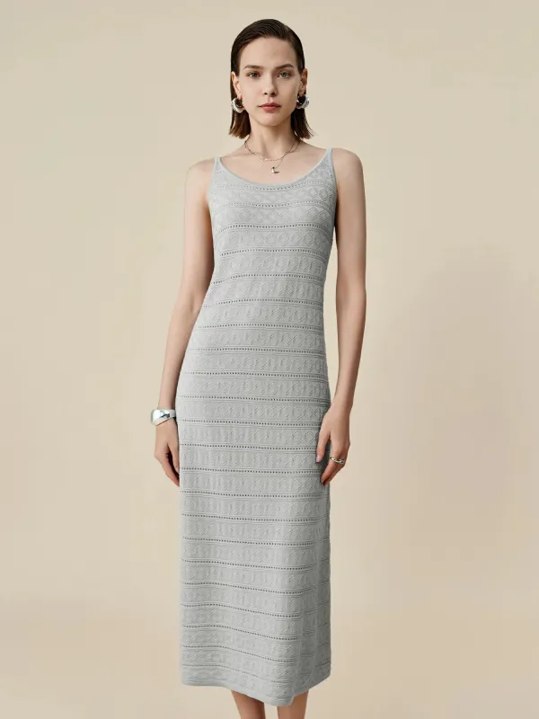 Amoretu 100% Lyocell Round Neck Camisole Knitted Dress sold by Amoretu