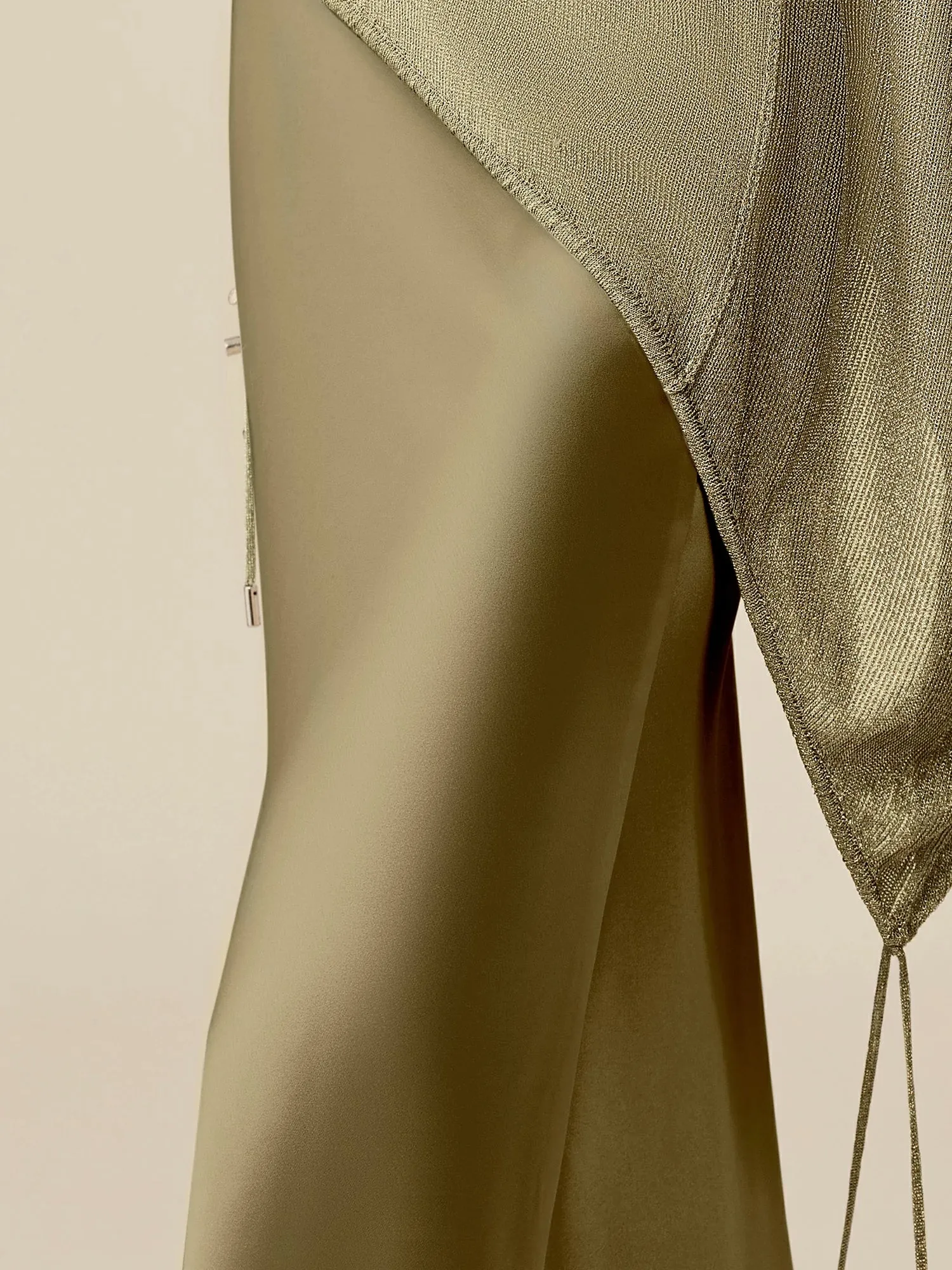 Amoretu Acetate Satin Skirt sold by Amoretu product image thumbnail 4