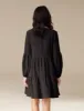 Long Sleeve Casual Tunic Loose Flowy Swing Shift Dress sold by Amoretu