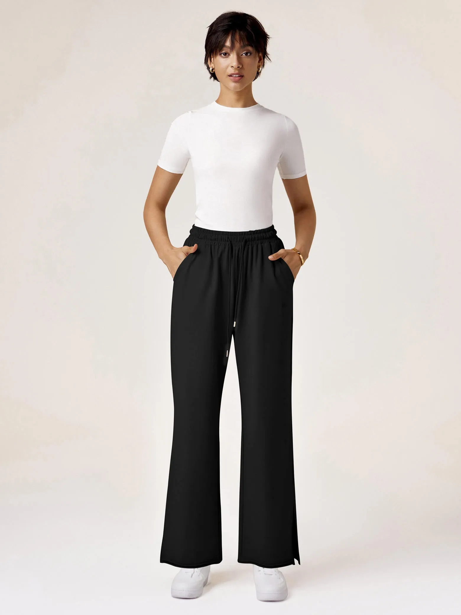 Amoretu High Waist Insert Pocket Embroidery Pants sold by Amoretu product image thumbnail 5