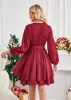 V Neck Short Wrap Dress sold by Amoretu