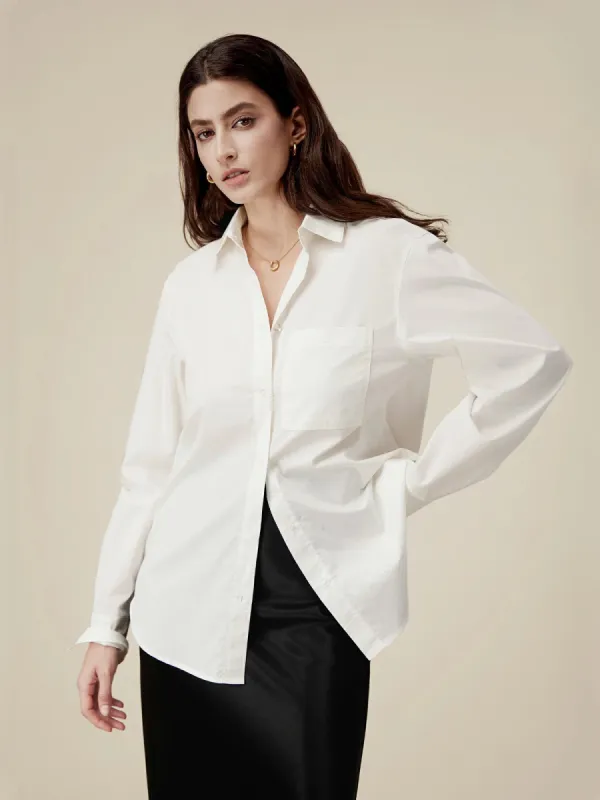 Amoretu Cotton Button Down Classic Shirt sold by Amoretu