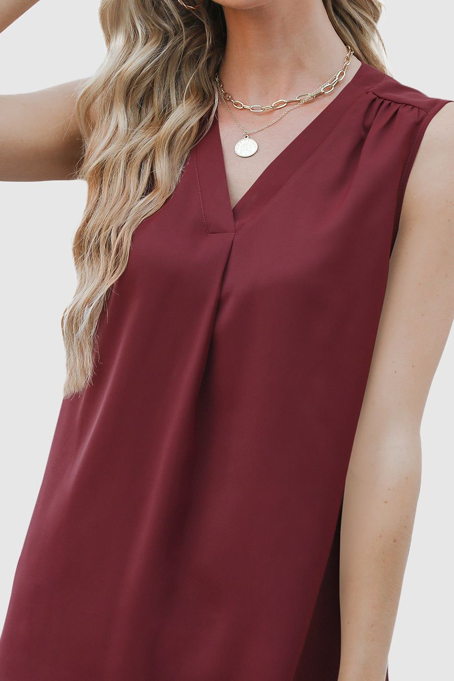 Basic Solid Color Tank top sold by Amoretu