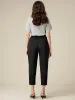 Amoretu Elastic Waist Cropped Pants sold by Amoretu
