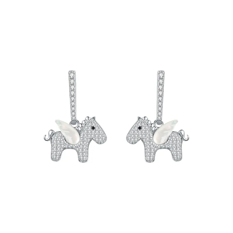 Pony Huggie Earrings sold by Babybei