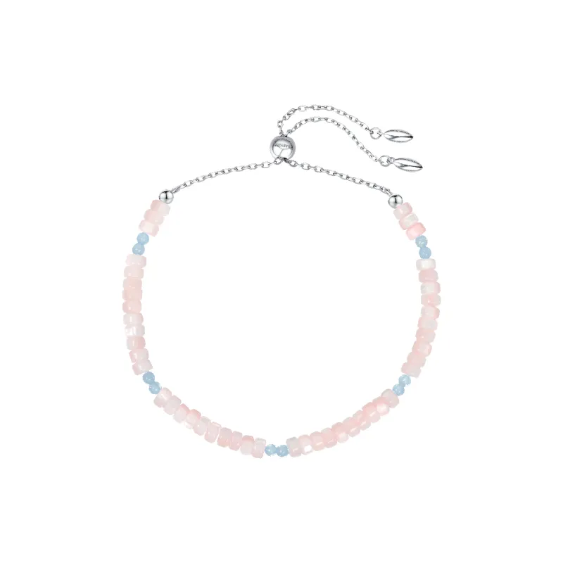 Brook Cherry Beaded Bracelet (Spaced) made by Babybei