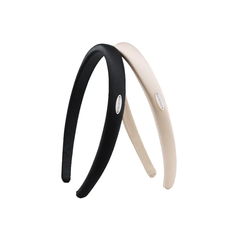 Satin Shell Thin Headband (Simple & Oval) made by Babybei