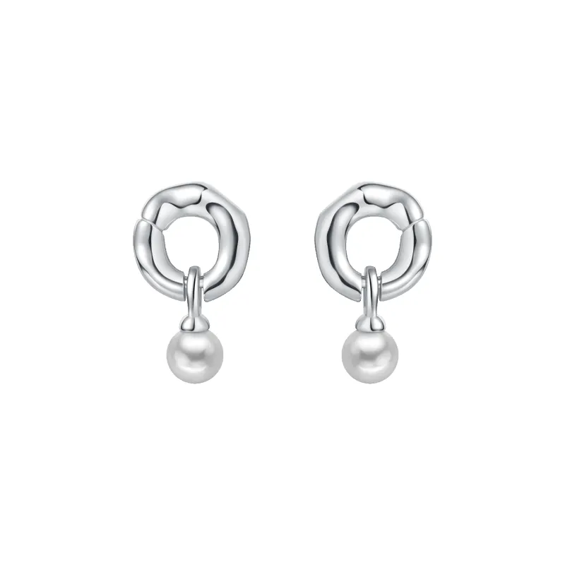 Little Bagel Drop Earrings sold by Babybei