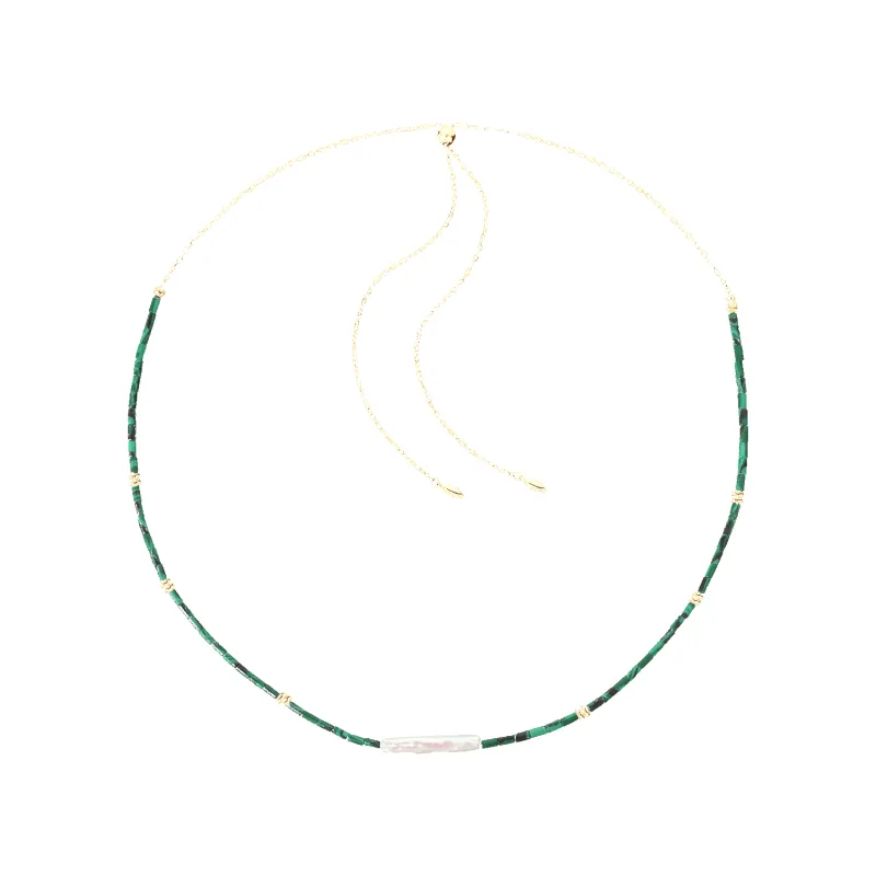 Bamboo Path Beaded Necklace sold by Babybei