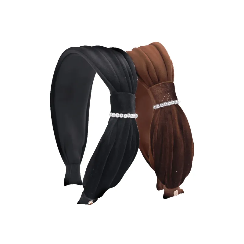 Velvet Pearl Headband (Waist-wrapping & 1 Strand) sold by Babybei