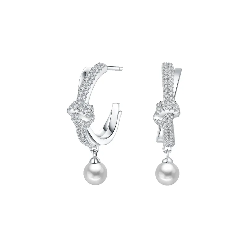 Knot Drop Earrings sold by Babybei