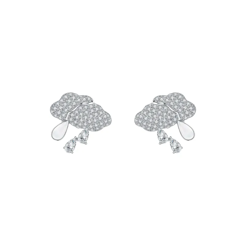 Spring Rain Stud Earrings sold by Babybei