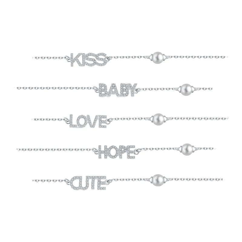 Love Whispers Pave Bracelet sold by Babybei
