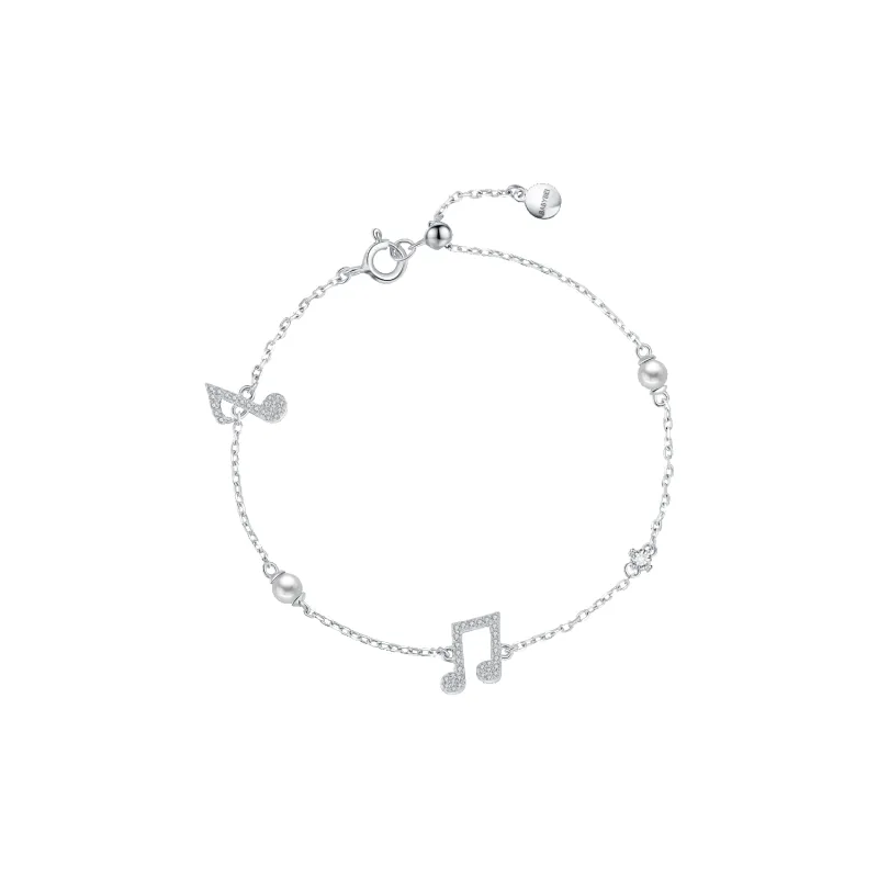 Music Note Pave Bracelet made by Babybei