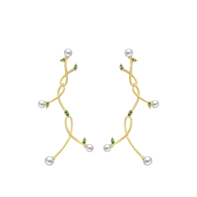 Vine Drop Earrings sold by Babybei