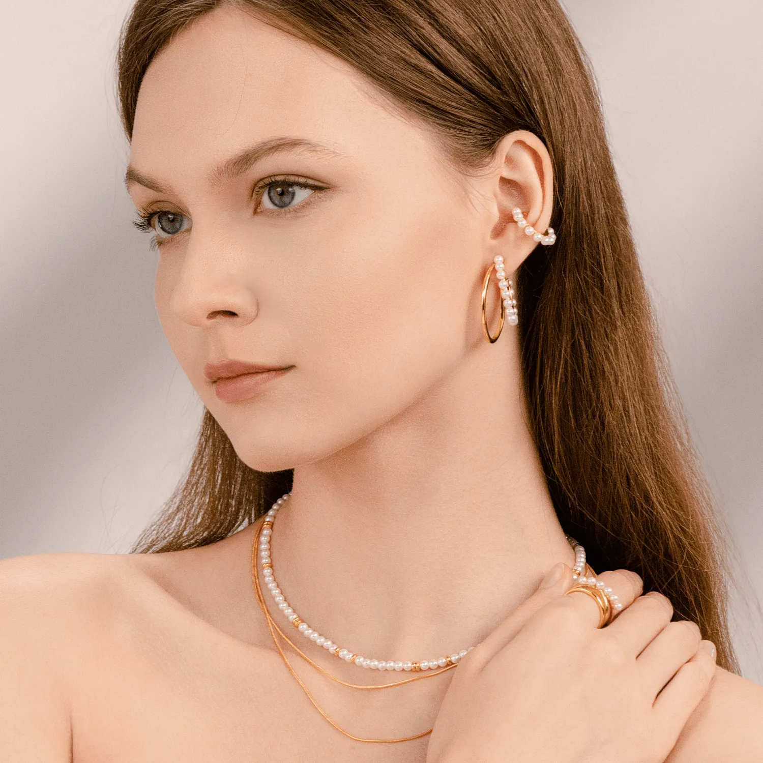 Ripple Ear Cuff sold by Babybei product image thumbnail 2