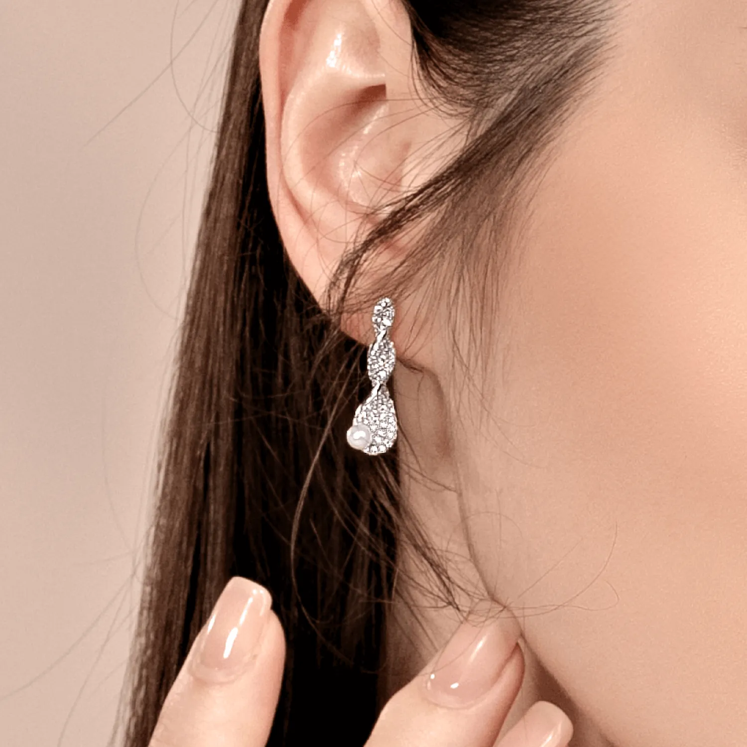 Pasta Stud Earrings sold by Babybei product image thumbnail 5