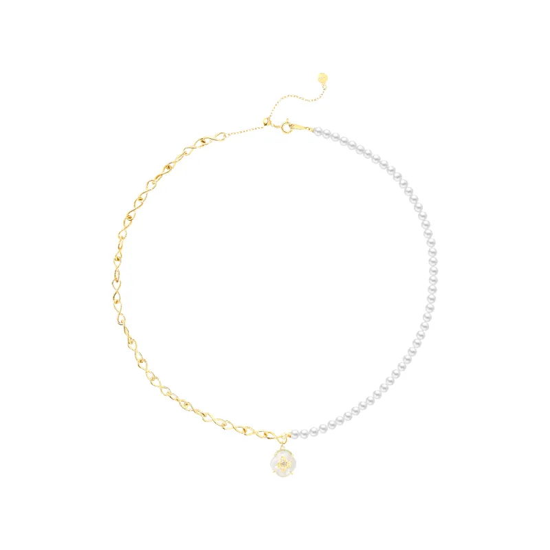 Persimmon Beaded Necklace sold by Babybei