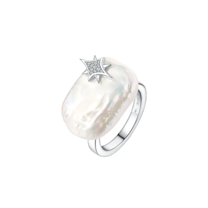Star Light Pave Ring (Single) sold by Babybei
