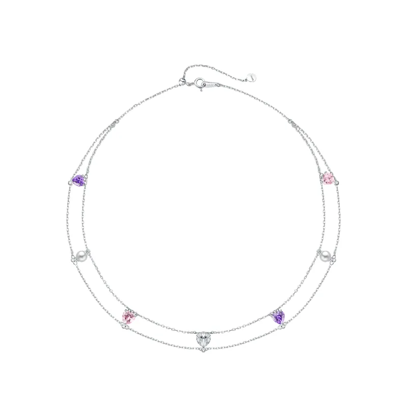 Sweet Heart Choker Necklace sold by Babybei