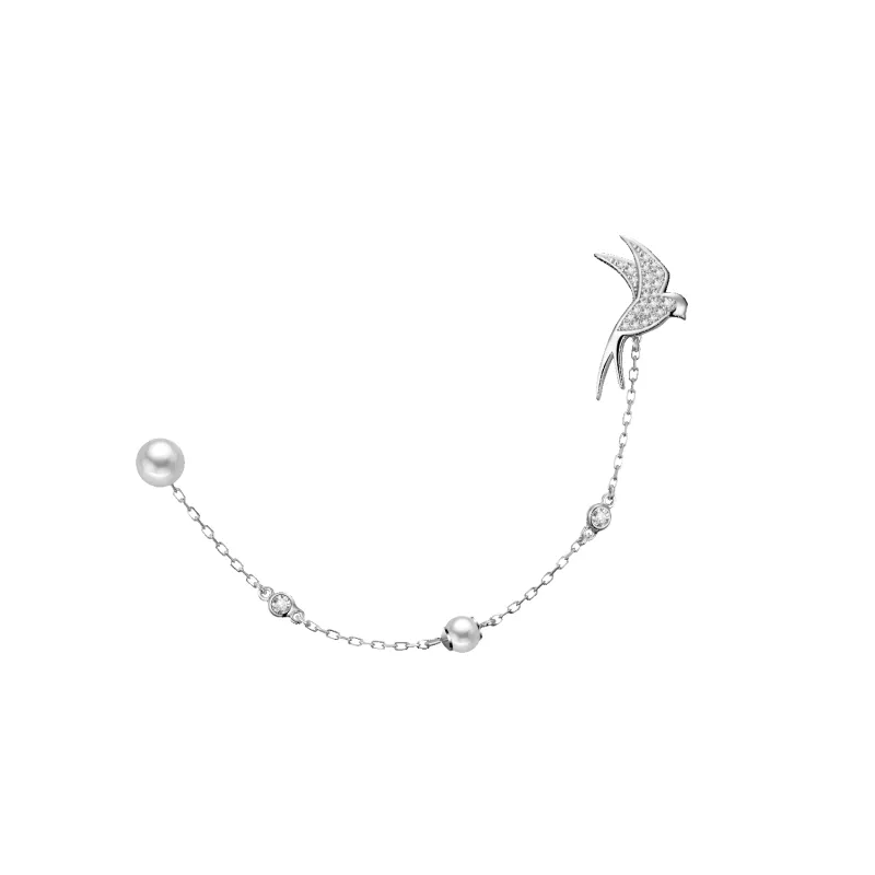 Swallow Pave Brooch sold by Babybei