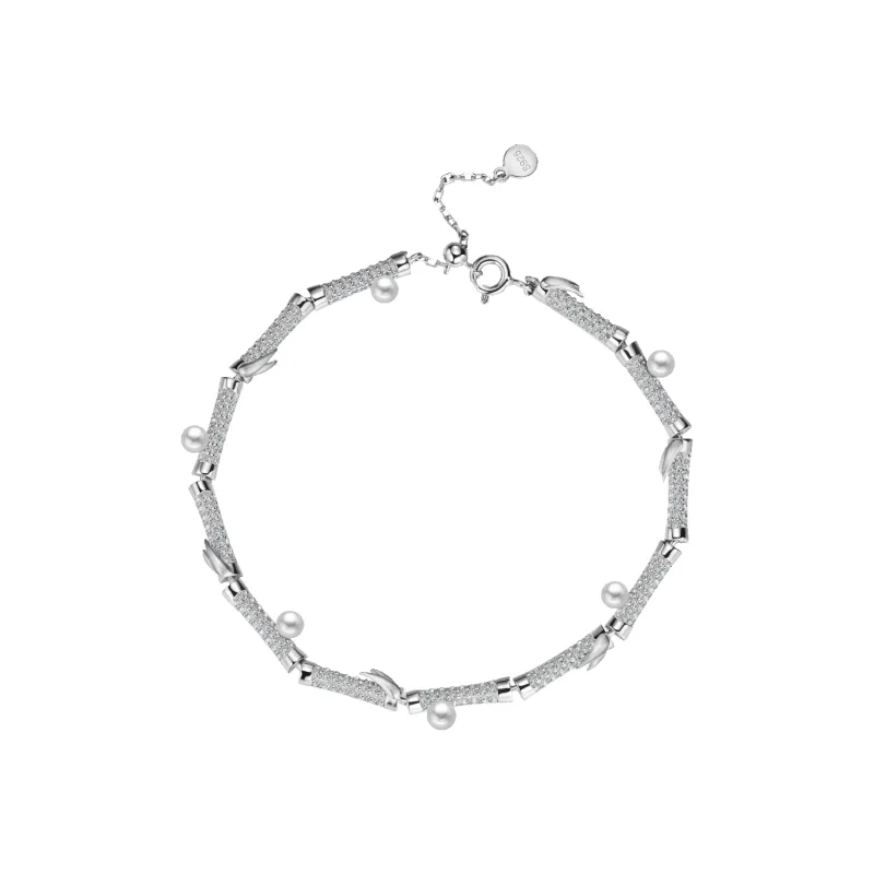 Bamboo Pave Bracelet (Multiple) sold by Babybei