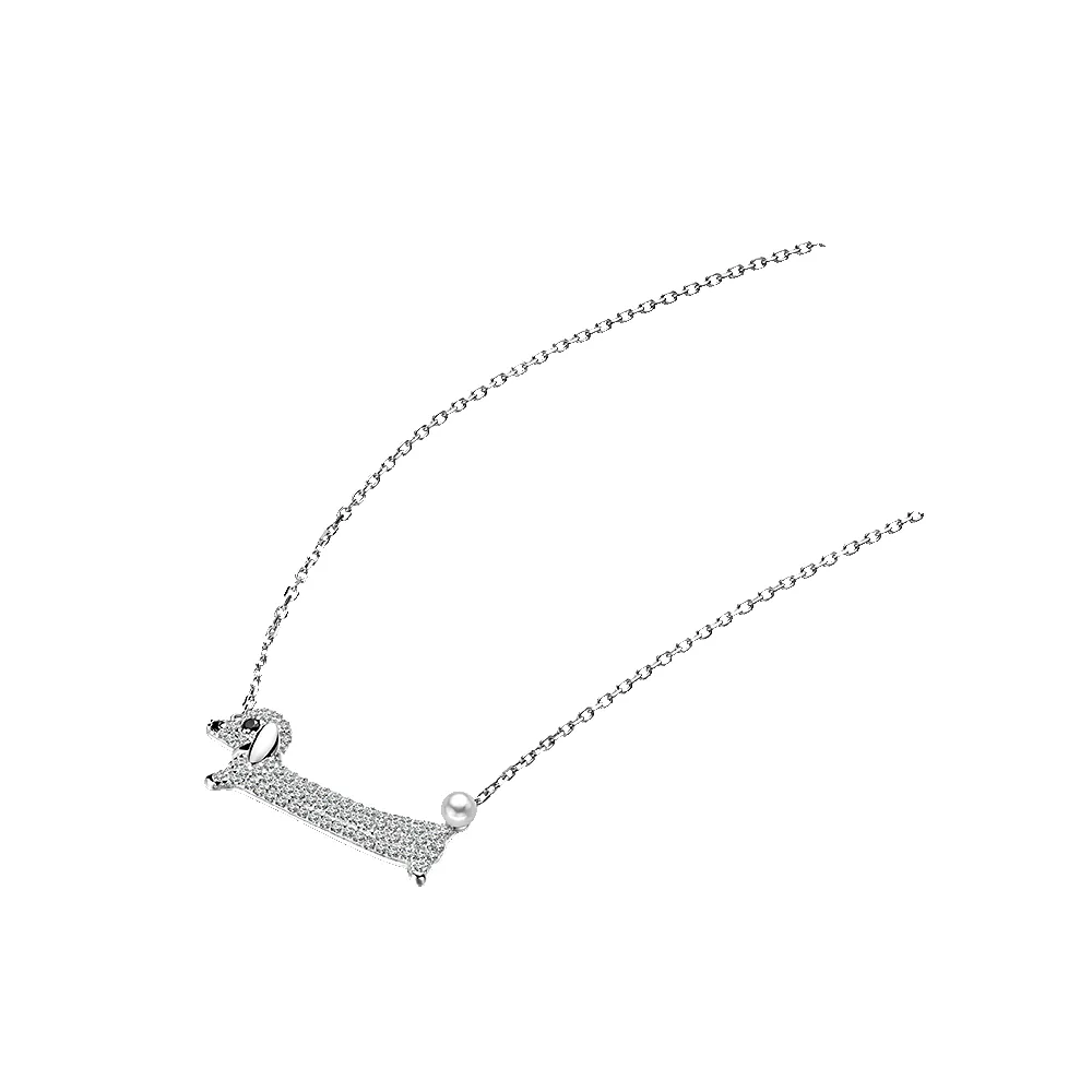 Puppy Pendant Necklace sold by Babybei product image thumbnail 4