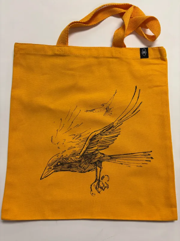 Golden Crow - Tote Bag sold by The Quarrelsome Yeti