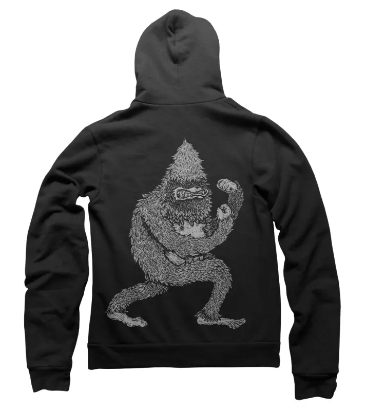 Fightin Yeti - Pullover Hoodie sold by The Quarrelsome Yeti