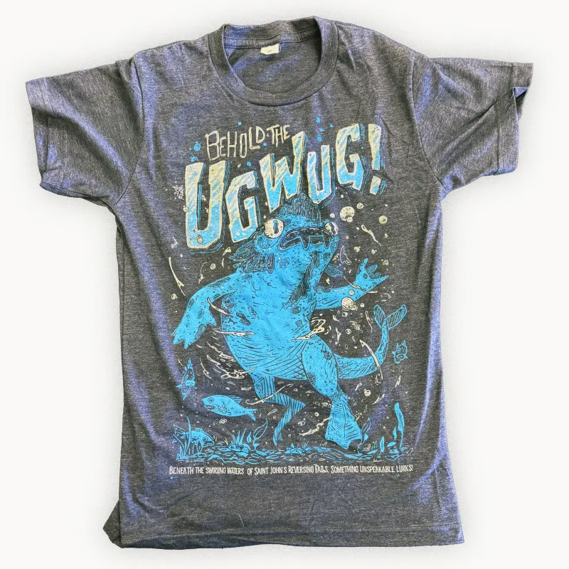 Behold the UgWug T-Shirt - Hand-Printed on Organic Cotton/Poly Blend sold by The Quarrelsome Yeti