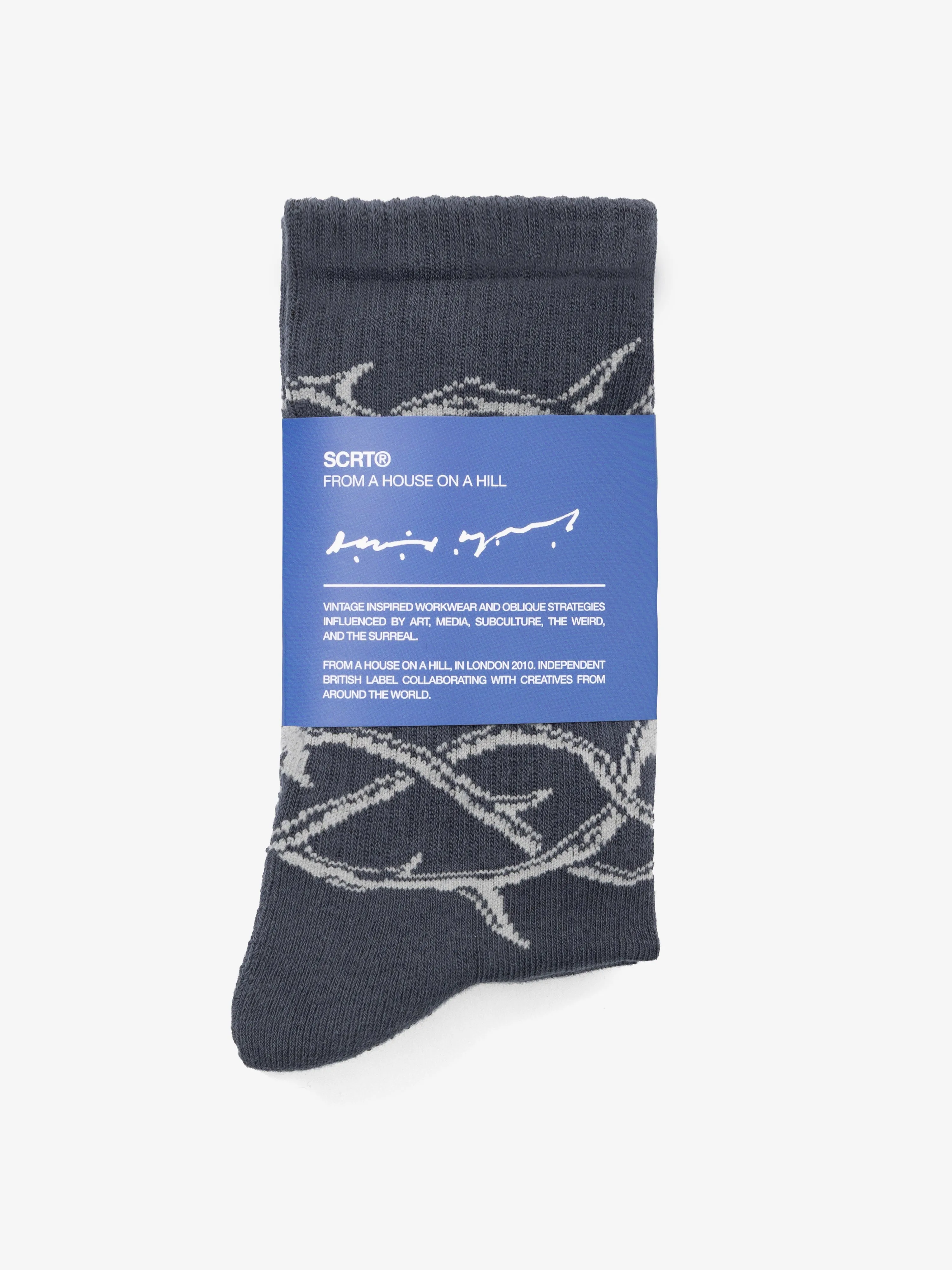 Thorn Socks - Slate sold by SCRT product image thumbnail 2
