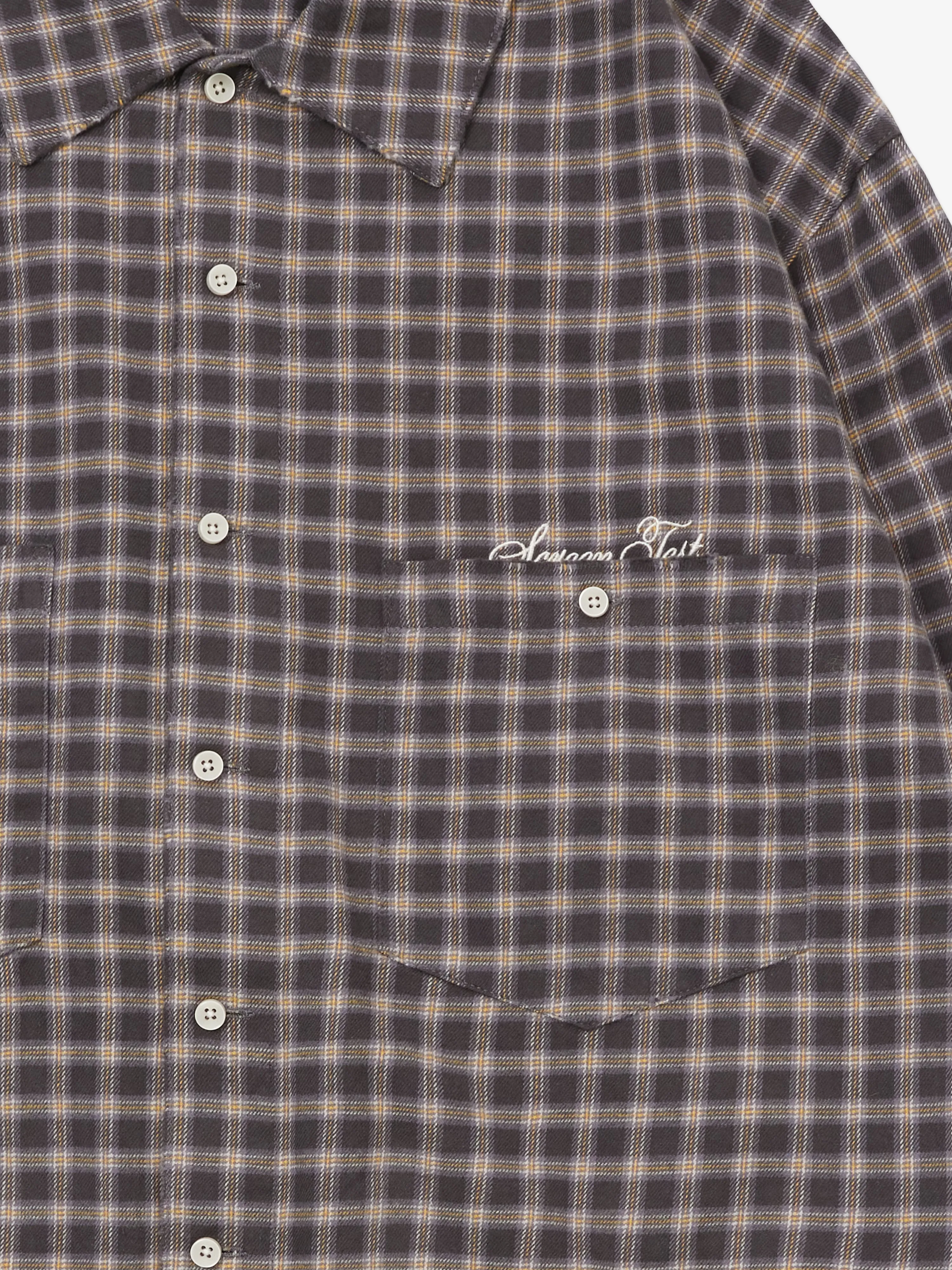 Distressed Plaid Shirt sold by SCRT product image thumbnail 4