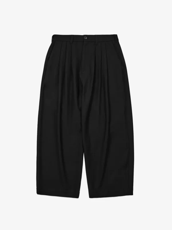 The Triple Pleat Suit Trouser - Wool made by SCRT