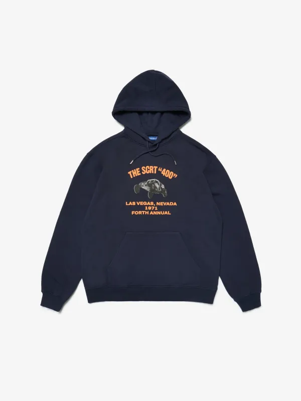 SCRT "400" Hoodie - Navy made by SCRT