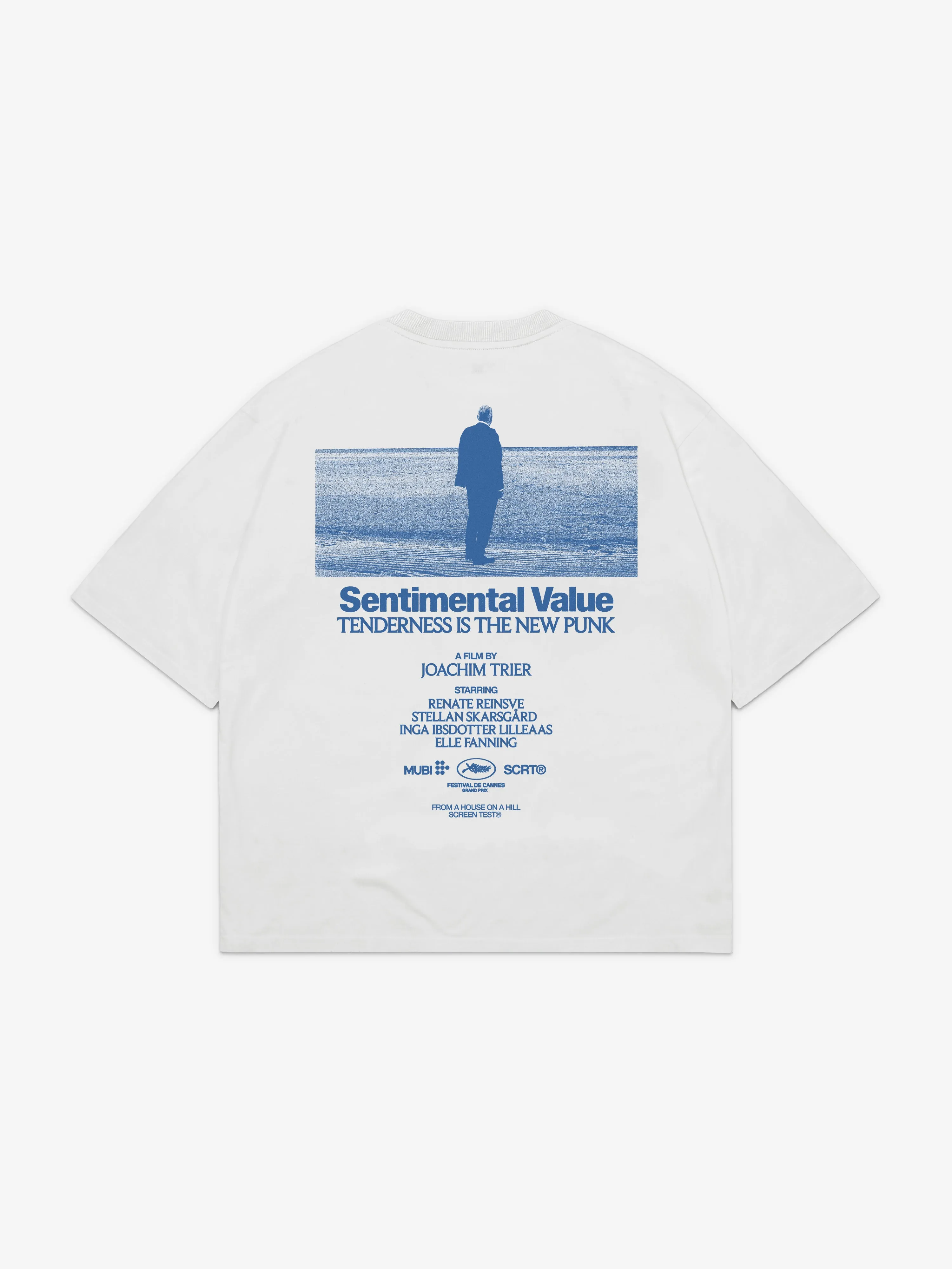 Sentimental Value T-Shirt - White sold by SCRT product image thumbnail 2