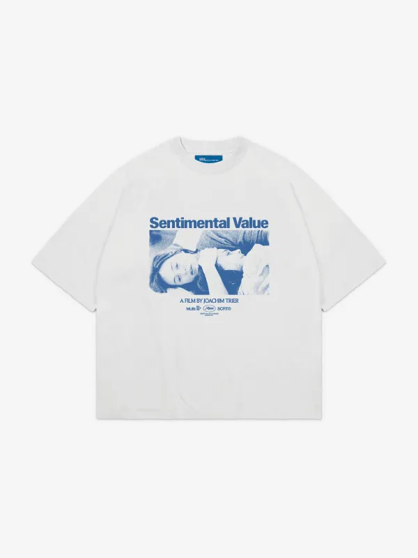 Sentimental Value T-Shirt - White made by SCRT