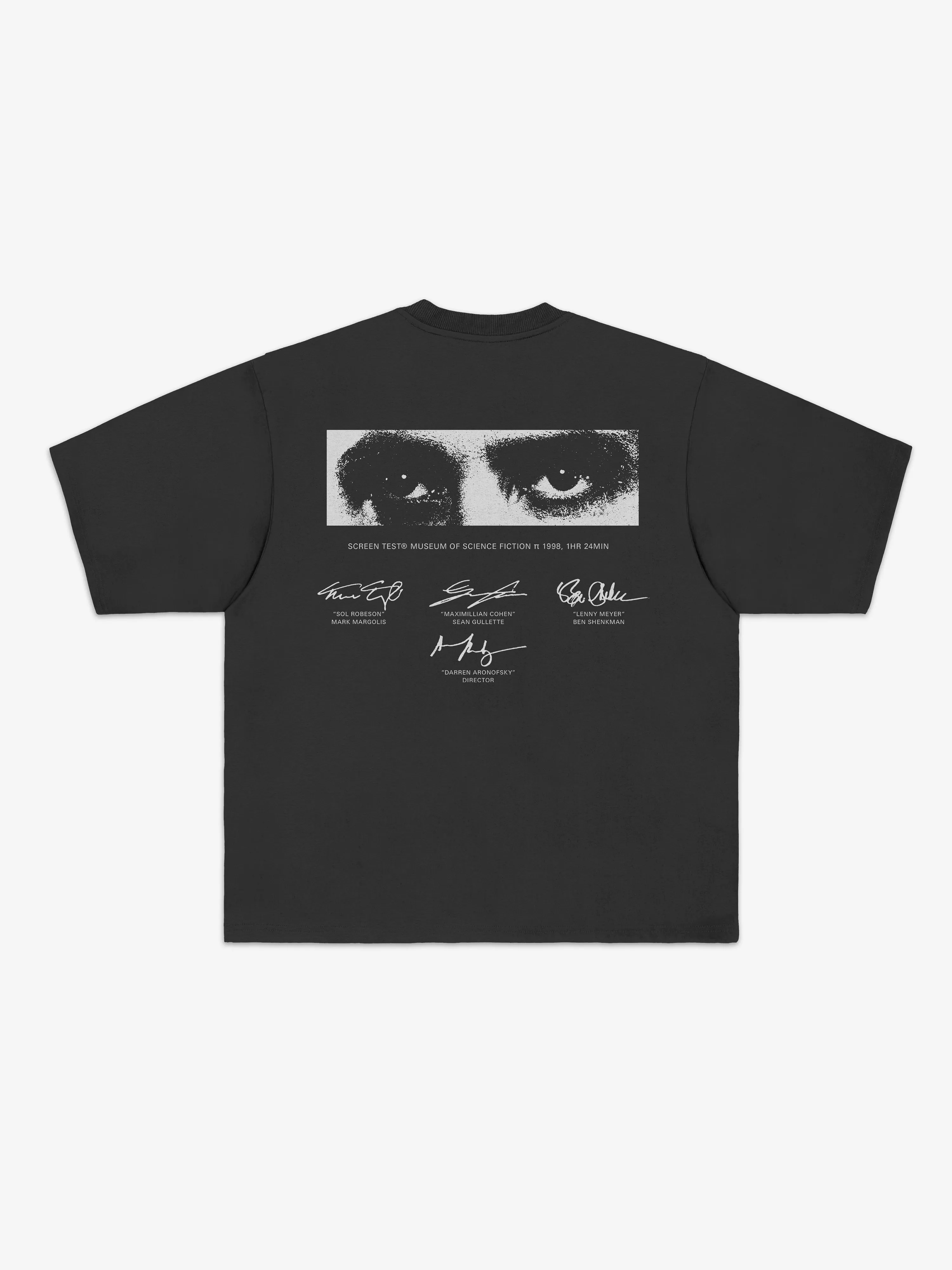Cohen T-Shirt - Garment Dyed Black sold by SCRT product image thumbnail 2