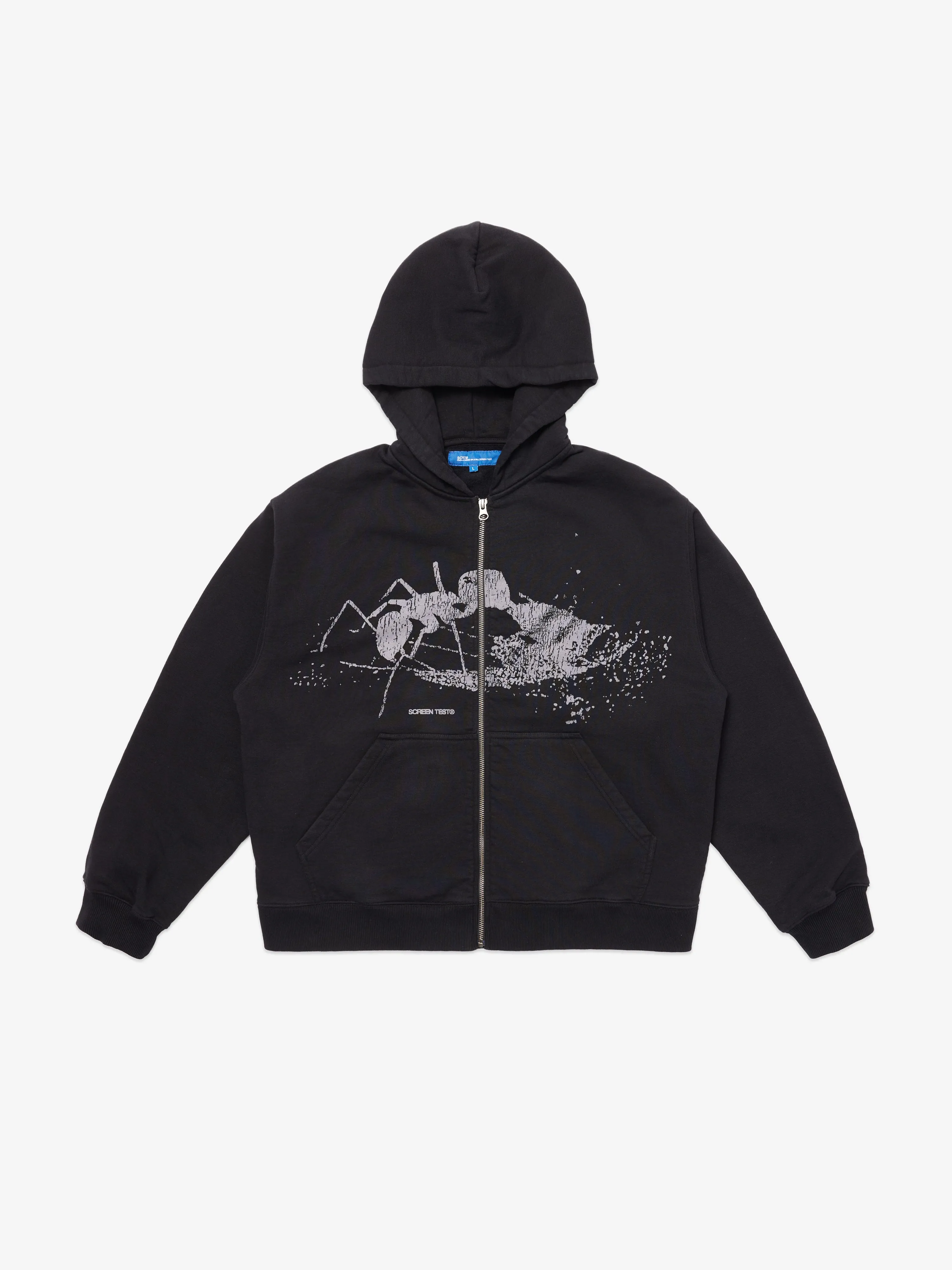 Ant Zip Up Hoodie - Black sold by SCRT