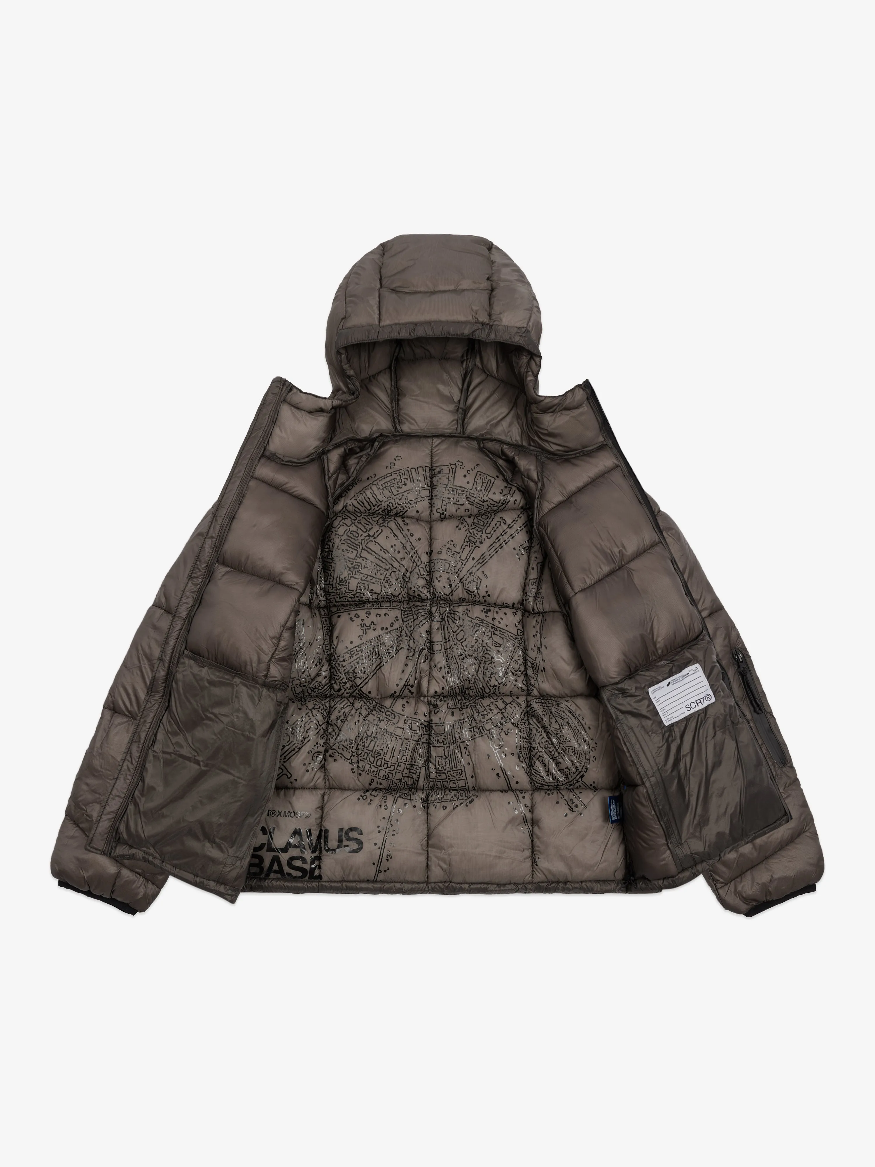 Clavius Base Puffer Coat - Smog sold by SCRT product image thumbnail 4