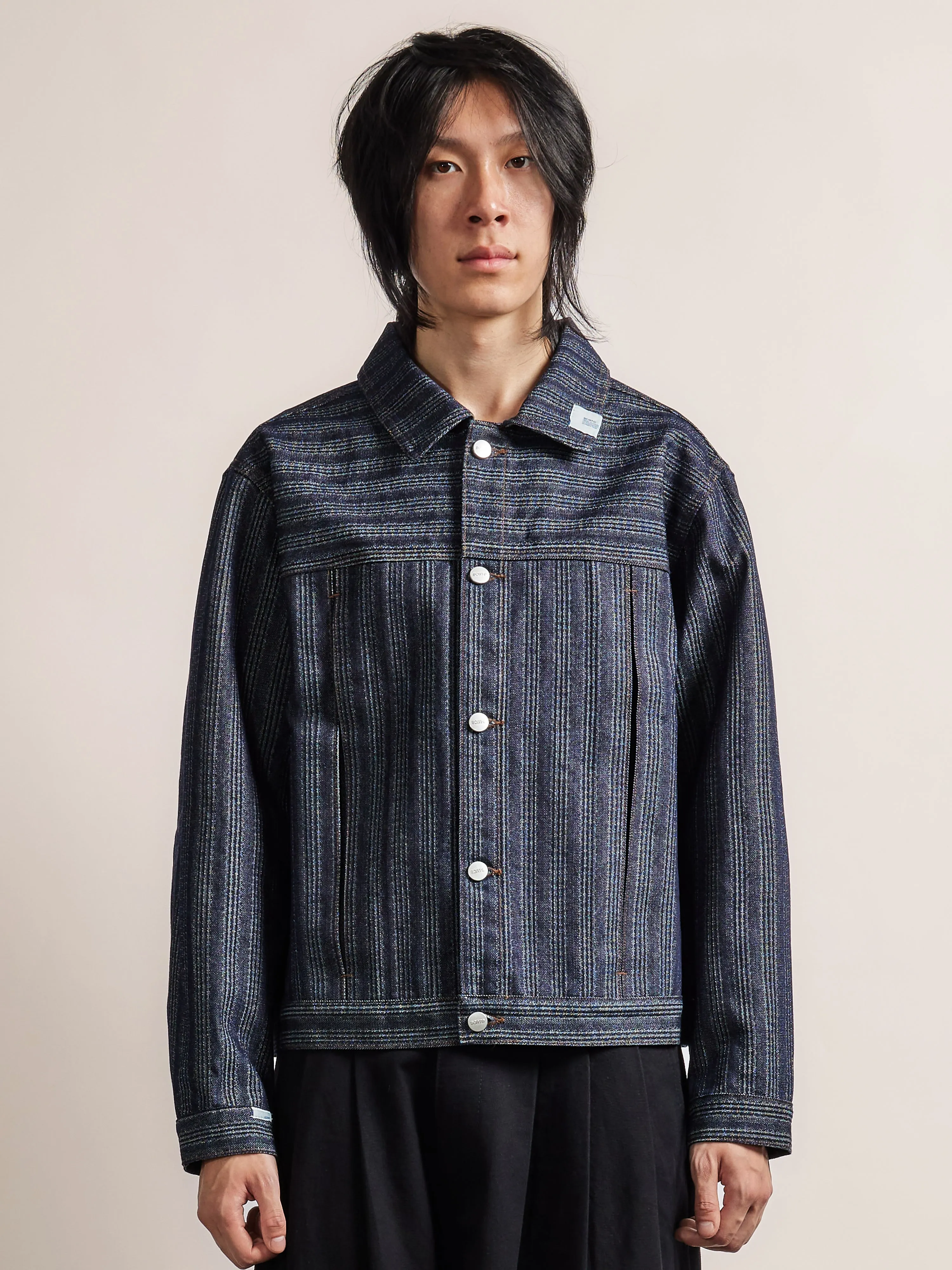 Type-0 Denim Jacket - Herringbone sold by SCRT product image thumbnail 2