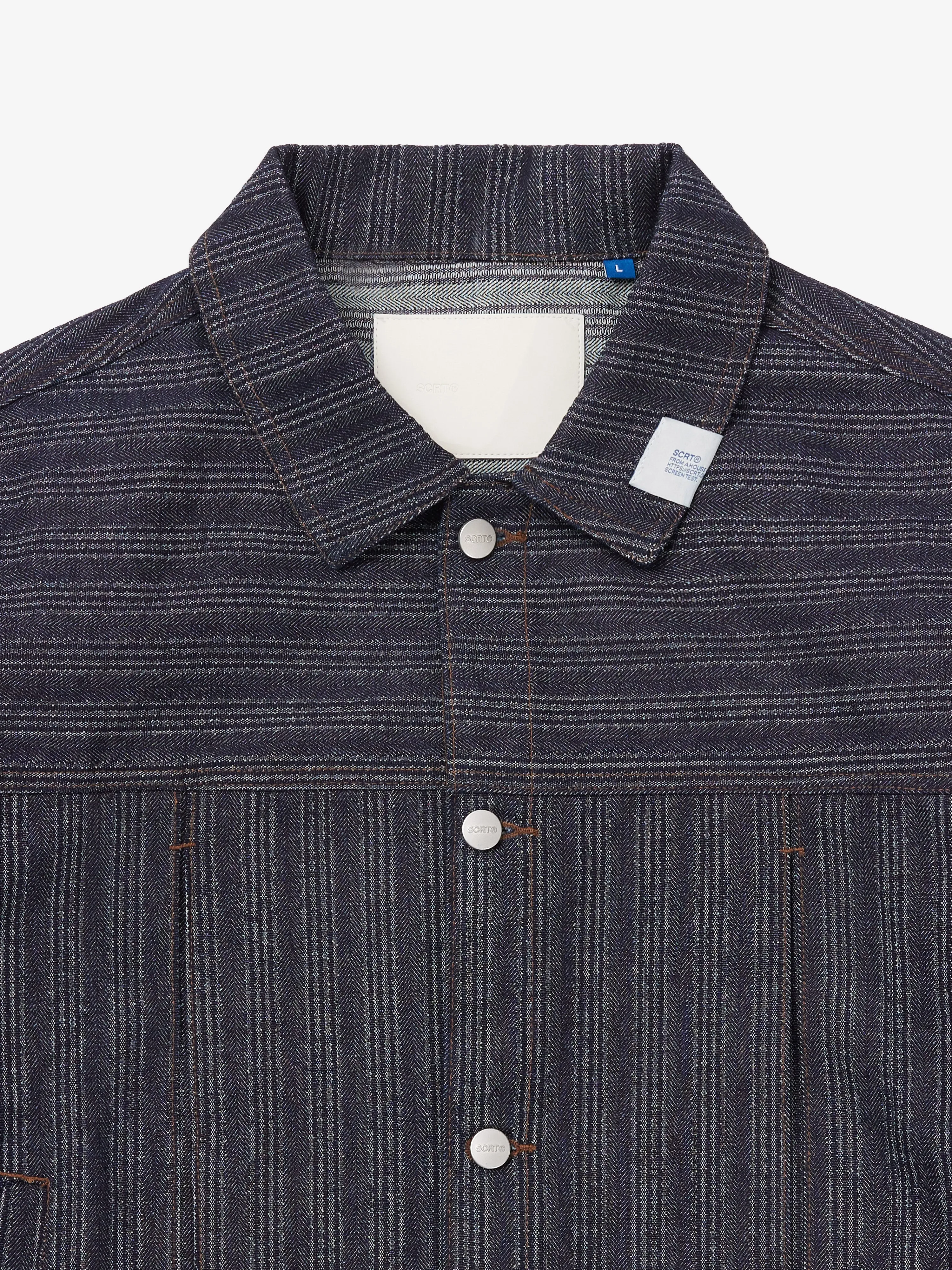 Type-0 Denim Jacket - Herringbone sold by SCRT product image thumbnail 5