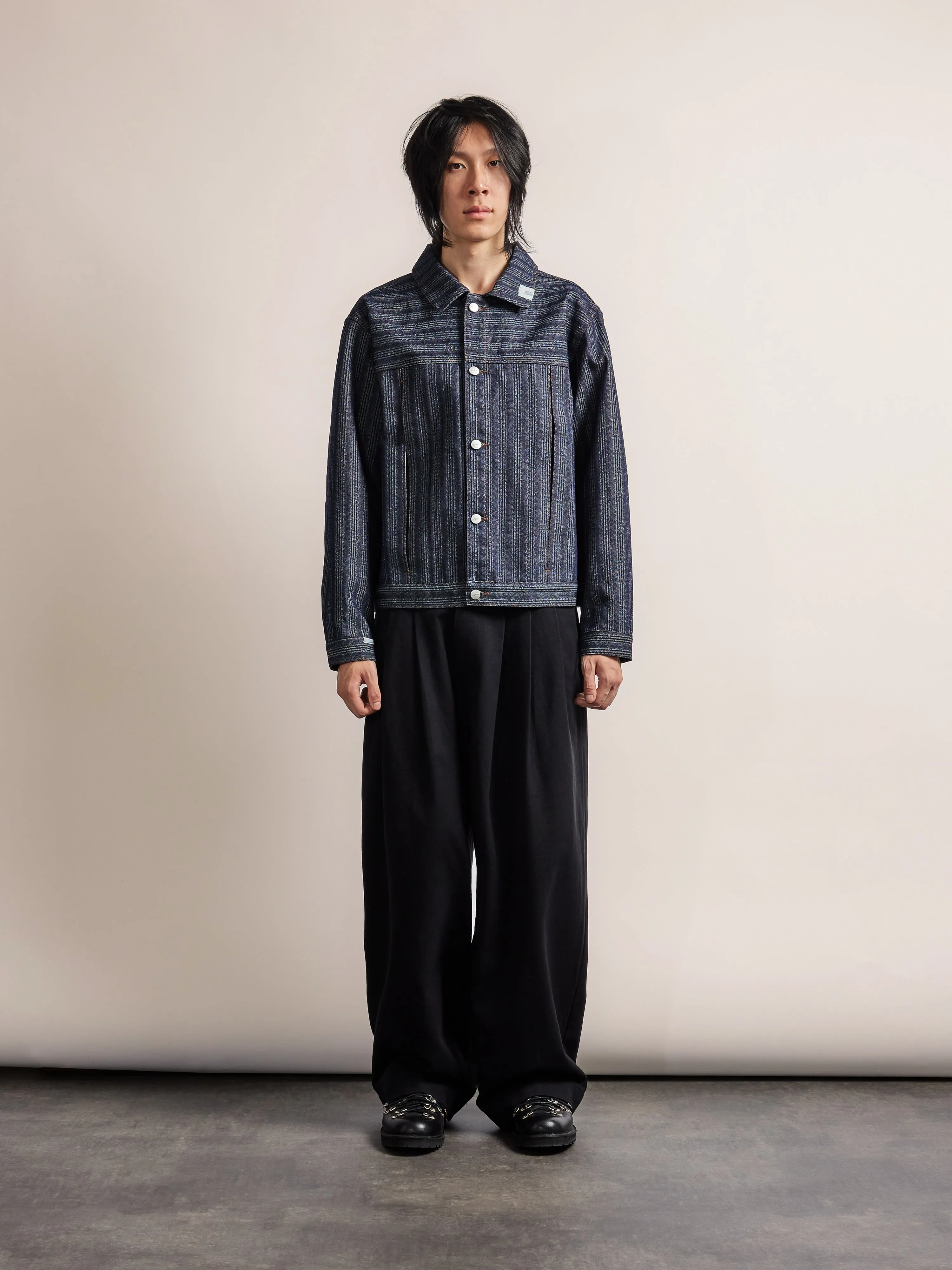 Type-0 Denim Jacket - Herringbone sold by SCRT product image thumbnail 3