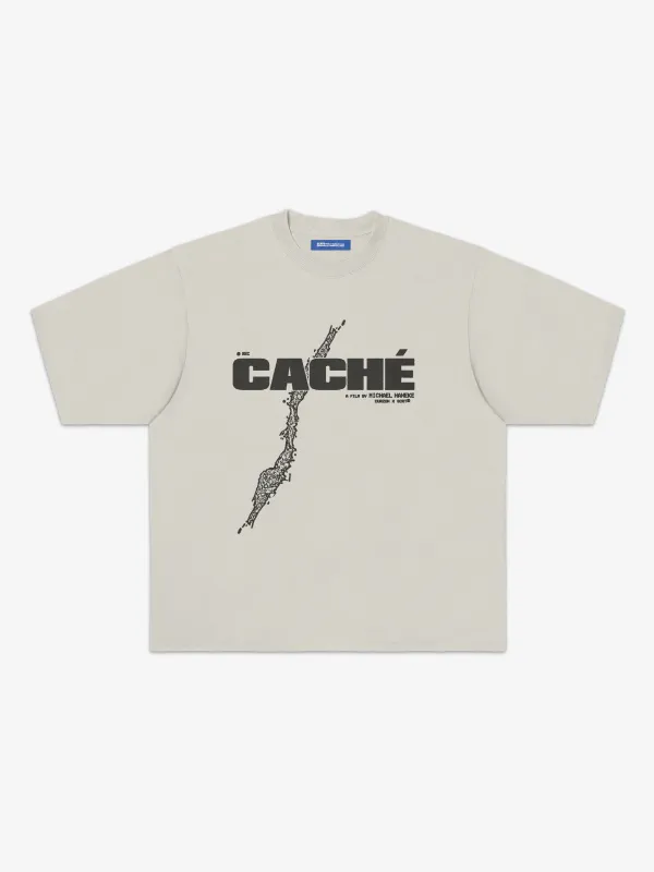 Cache T-Shirt - Off White made by SCRT