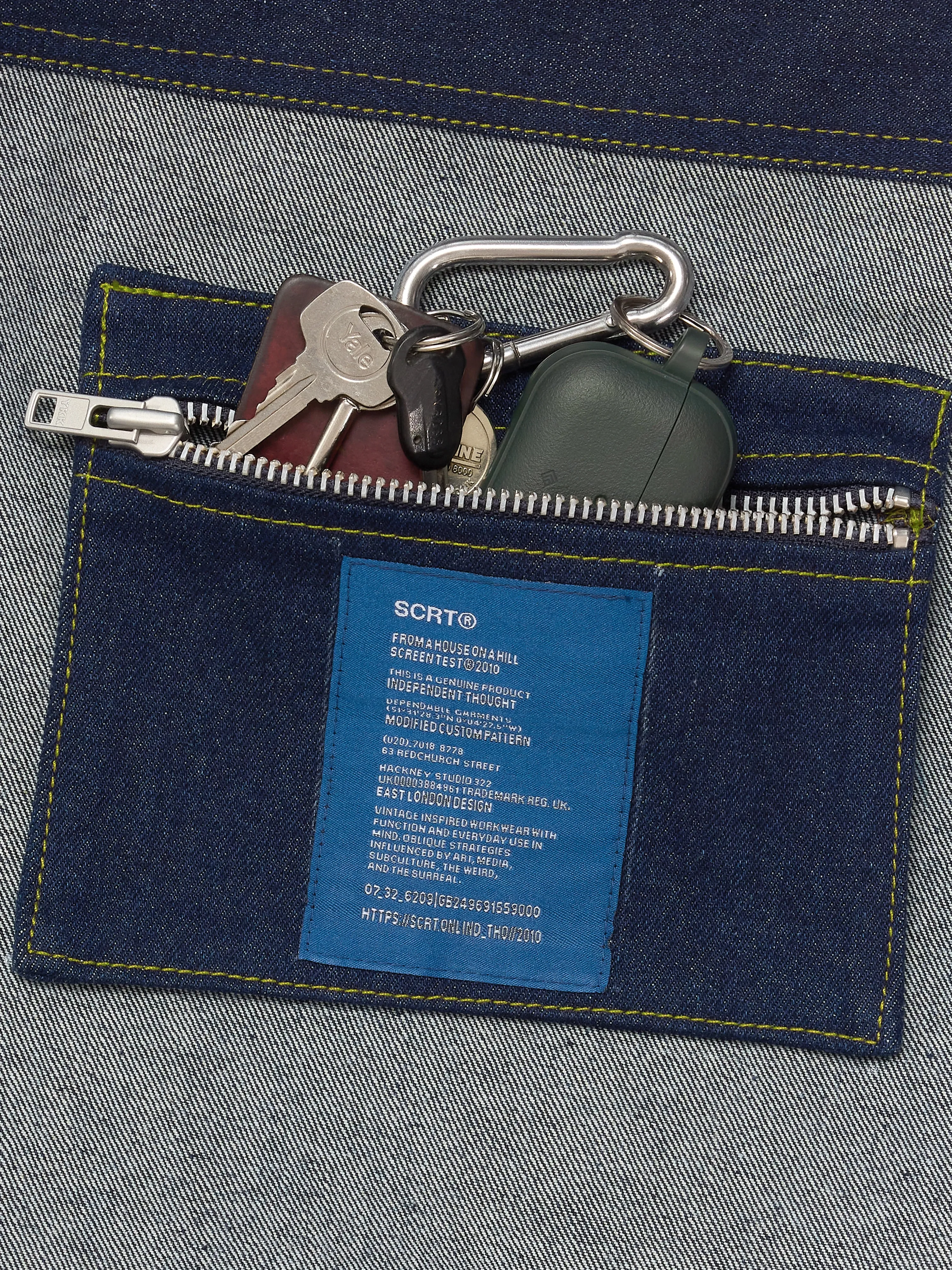 Denim Tote Bag - Indigo sold by SCRT product image thumbnail 5