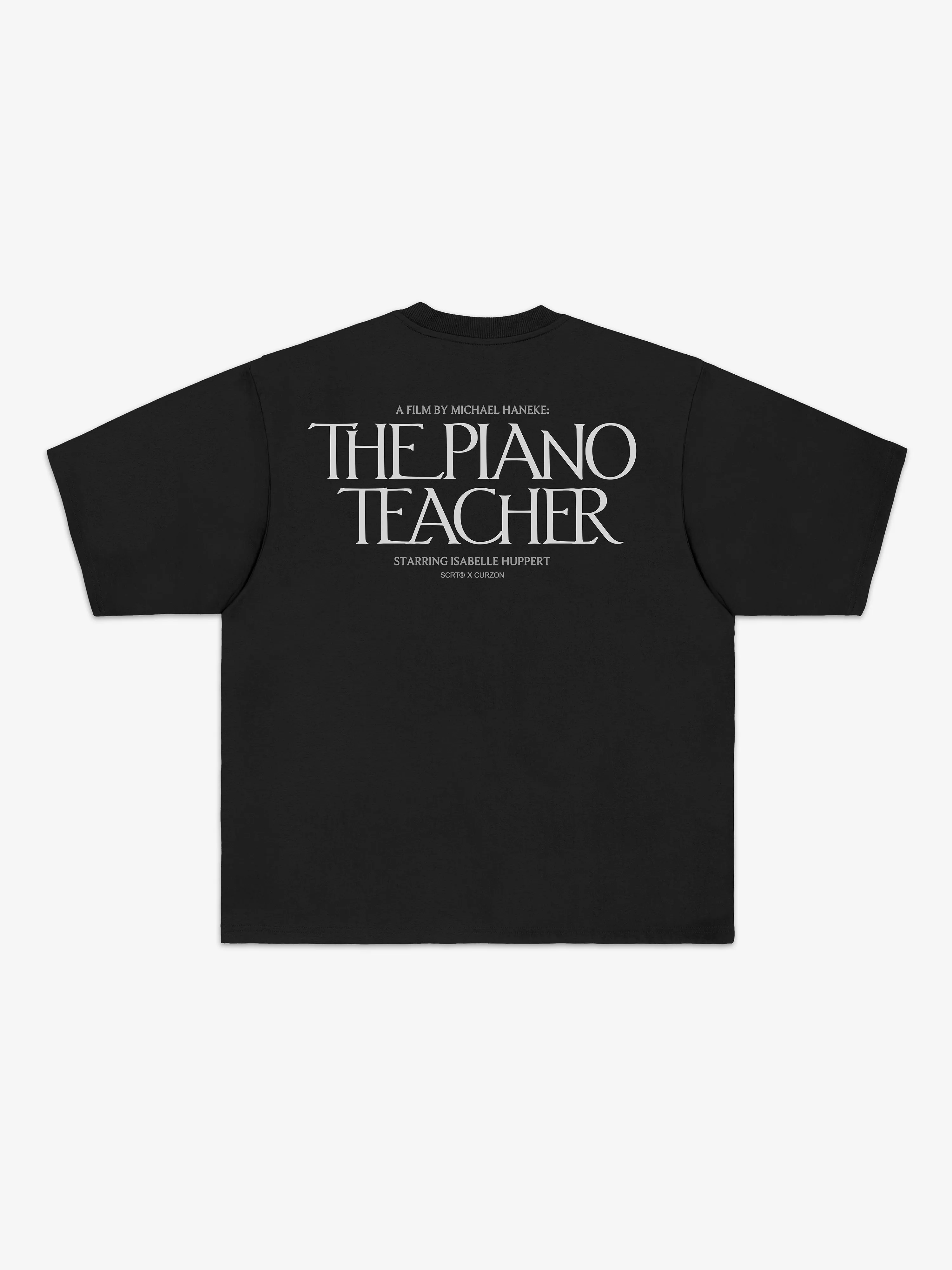 Piano Teacher T-Shirt - Black sold by SCRT product image thumbnail 2