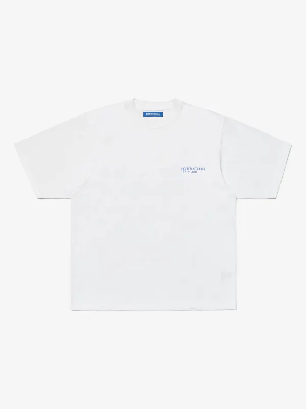 SCRT® Design Studio T-Shirt - White made by SCRT