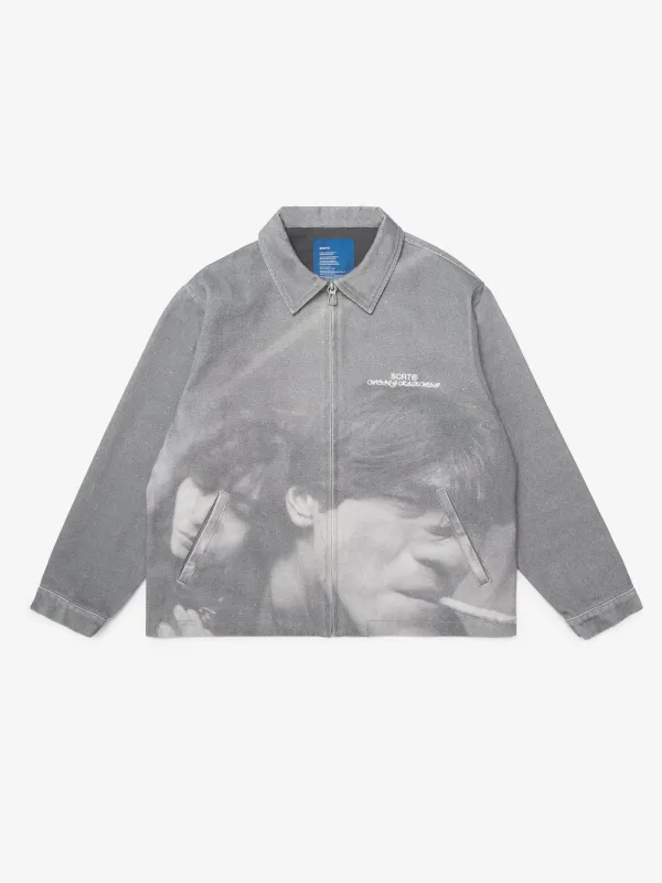 Love in '95 Jacket - Grey made by SCRT