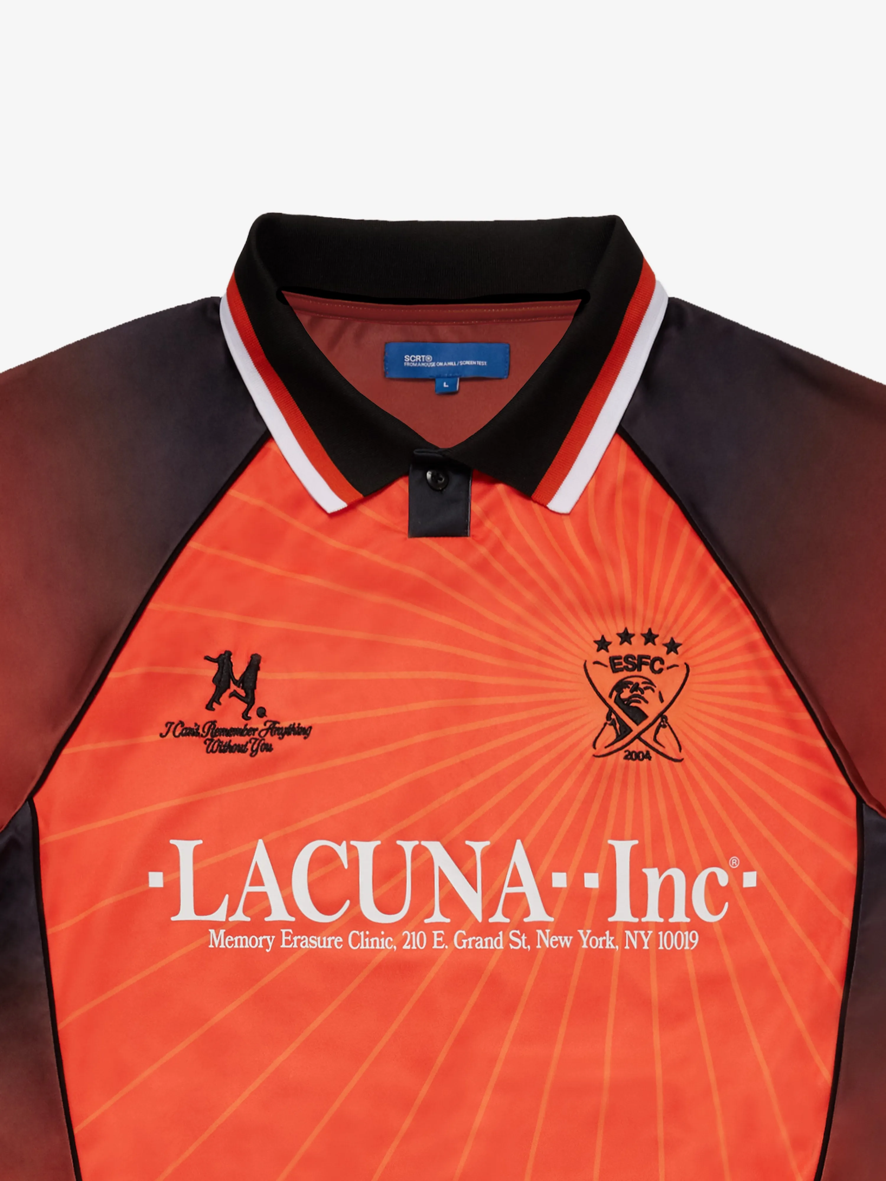 Lacuna® Inc Football Jersey - Clementine sold by SCRT product image thumbnail 3