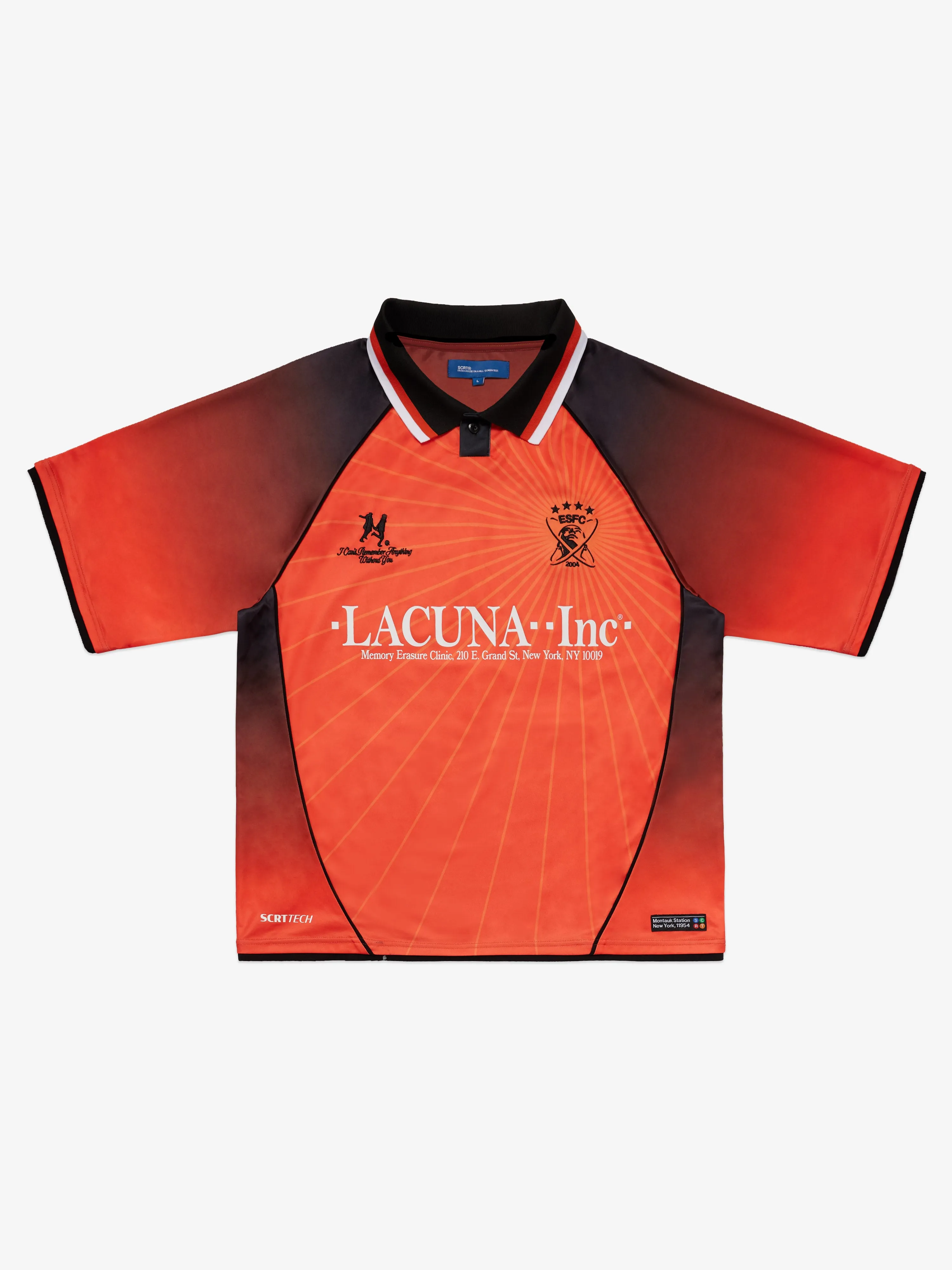 Lacuna® Inc Football Jersey - Clementine sold by SCRT